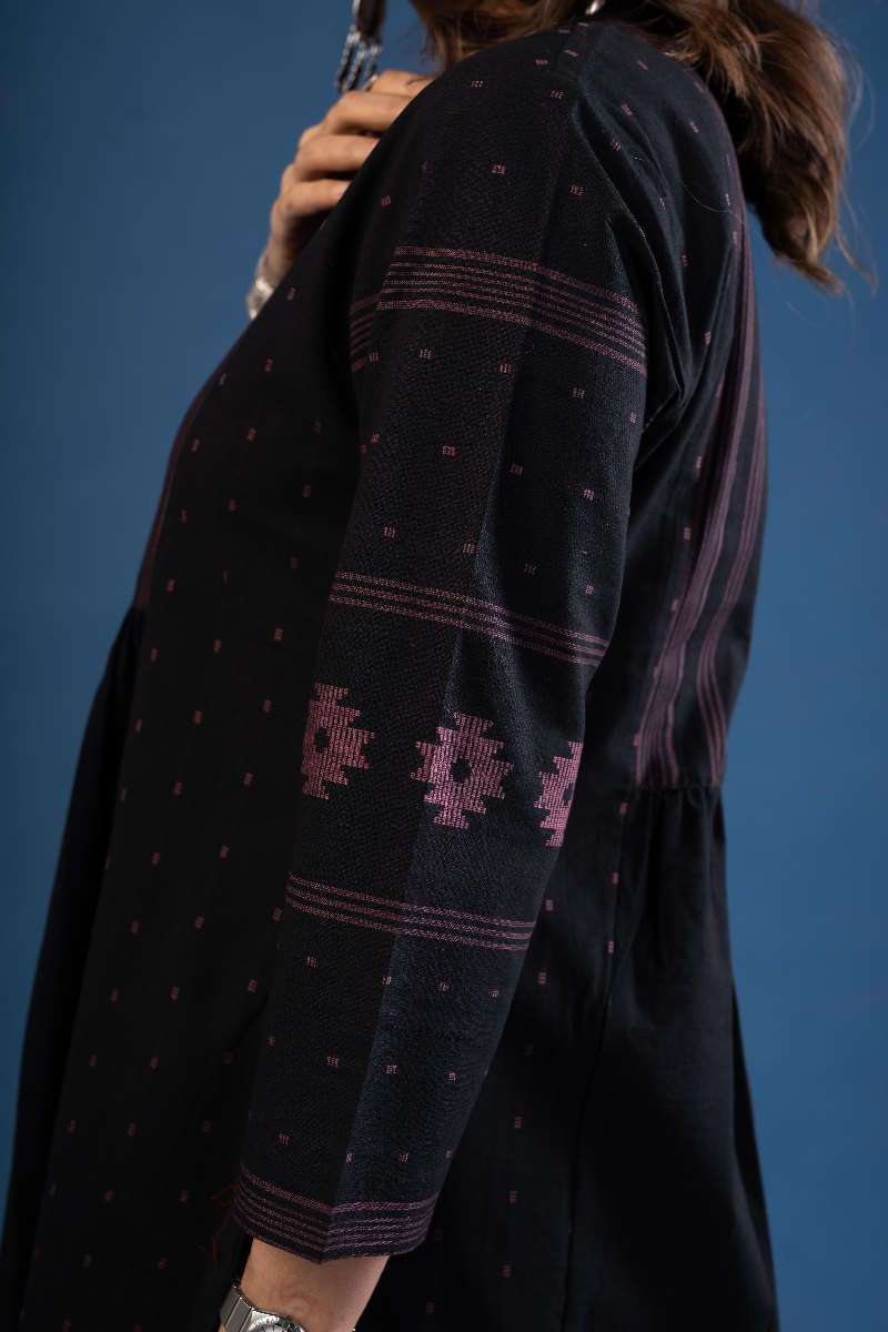 Image for Kusvaa Wkr227 Suruchi Handloom Cotton Kurta Sleeves