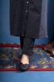 Image for Kusvaa Cood117 Nia Handloom Cotton Kurta Pant Set Sleeves