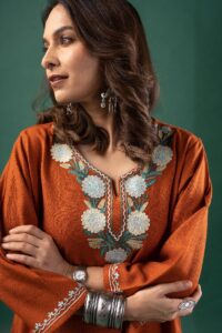 Image for Kusvaa Cood119 Pinu Woolen Kurta Pant Set Featured