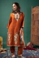Image for Kusvaa Cood119 Pinu Woolen Kurta Pant Set Neck