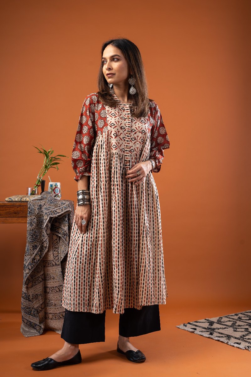 Image for Kusvaa Dr075 Krista Cotton A Line Dress Front
