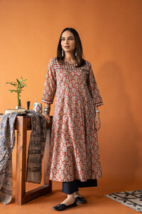 Image for Kusvaa Dr080 Vianka Cotton A Line Dress Front