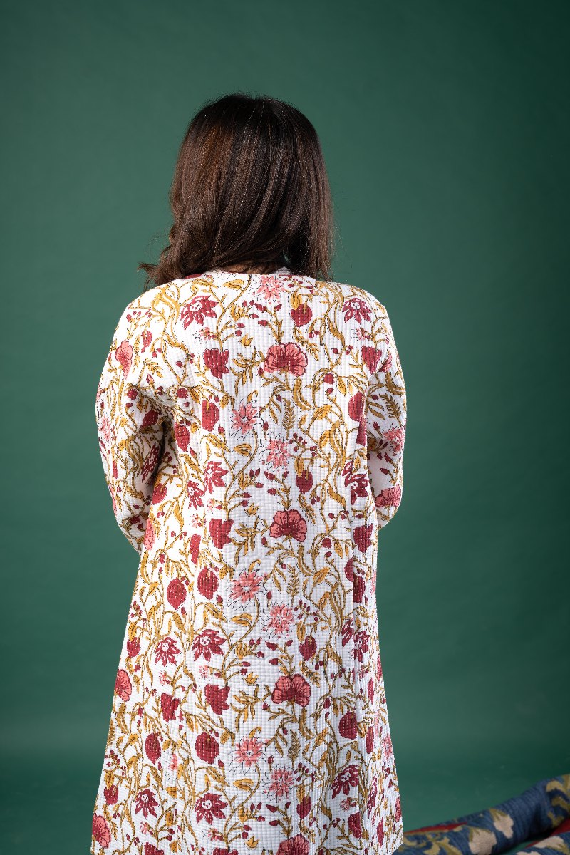 Image for Kusvaa Jak014 Adhira Long Full Sleeves Jacket Back
