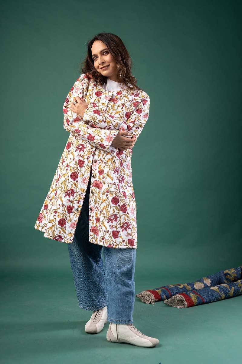 Image for Kusvaa Jak014 Adhira Long Full Sleeves Jacket Pocket