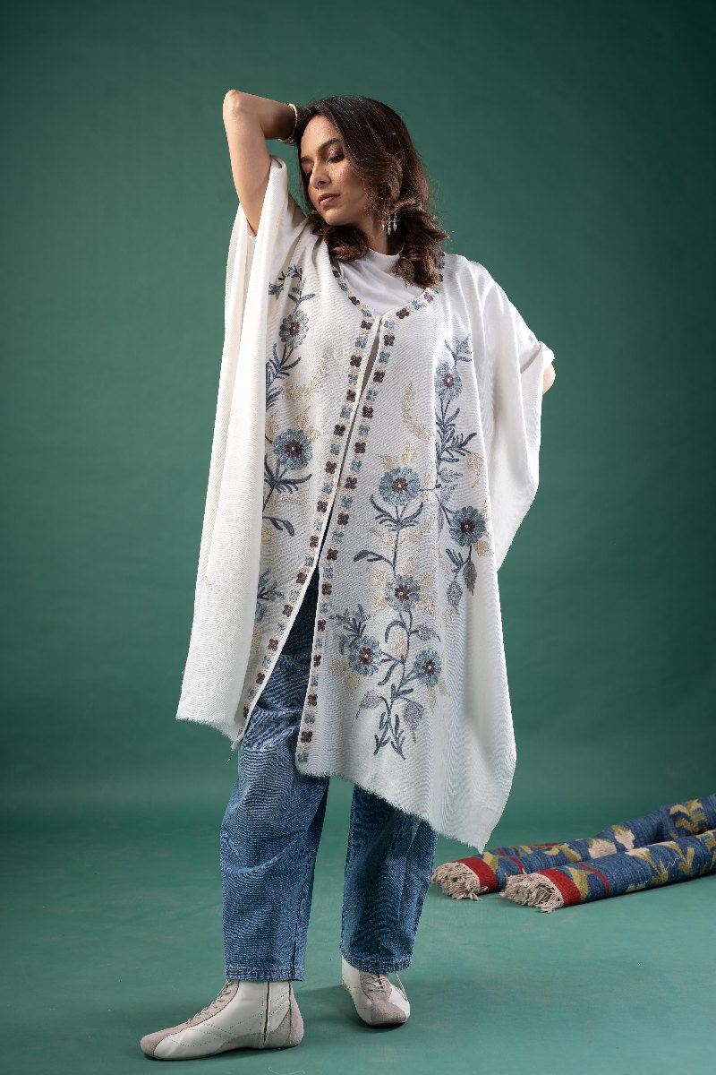 Image for Kusvaa Jak018 Anala Free Size Woolen Cape Sleeves