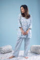 Image for Kusvaa Lwj007 Aaliyah Cotton Loungewear Set Closeup