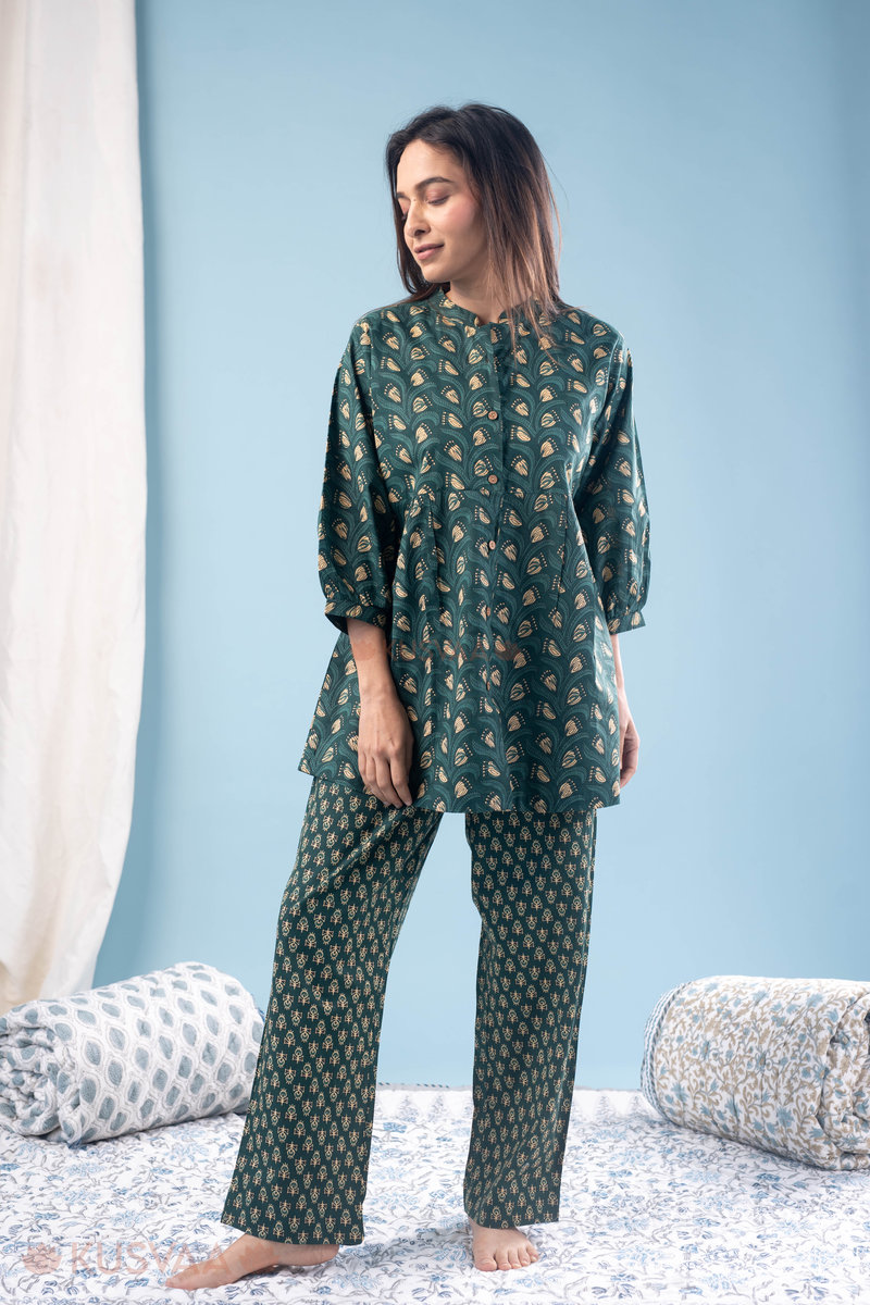 Image for Kusvaa Lwj008 Luna Cotton Loungewear Set Front