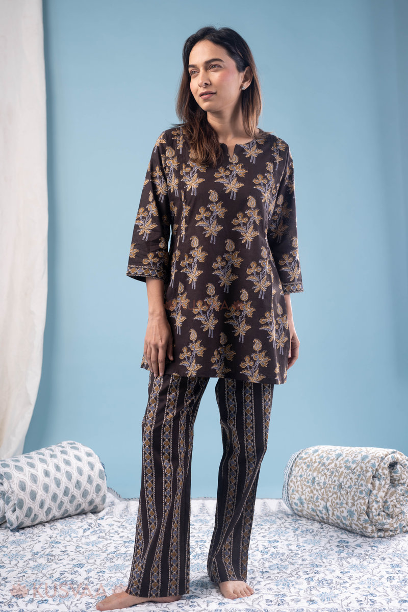 Image for Kusvaa Lwj009 Liza Cotton Loungewear Set Front