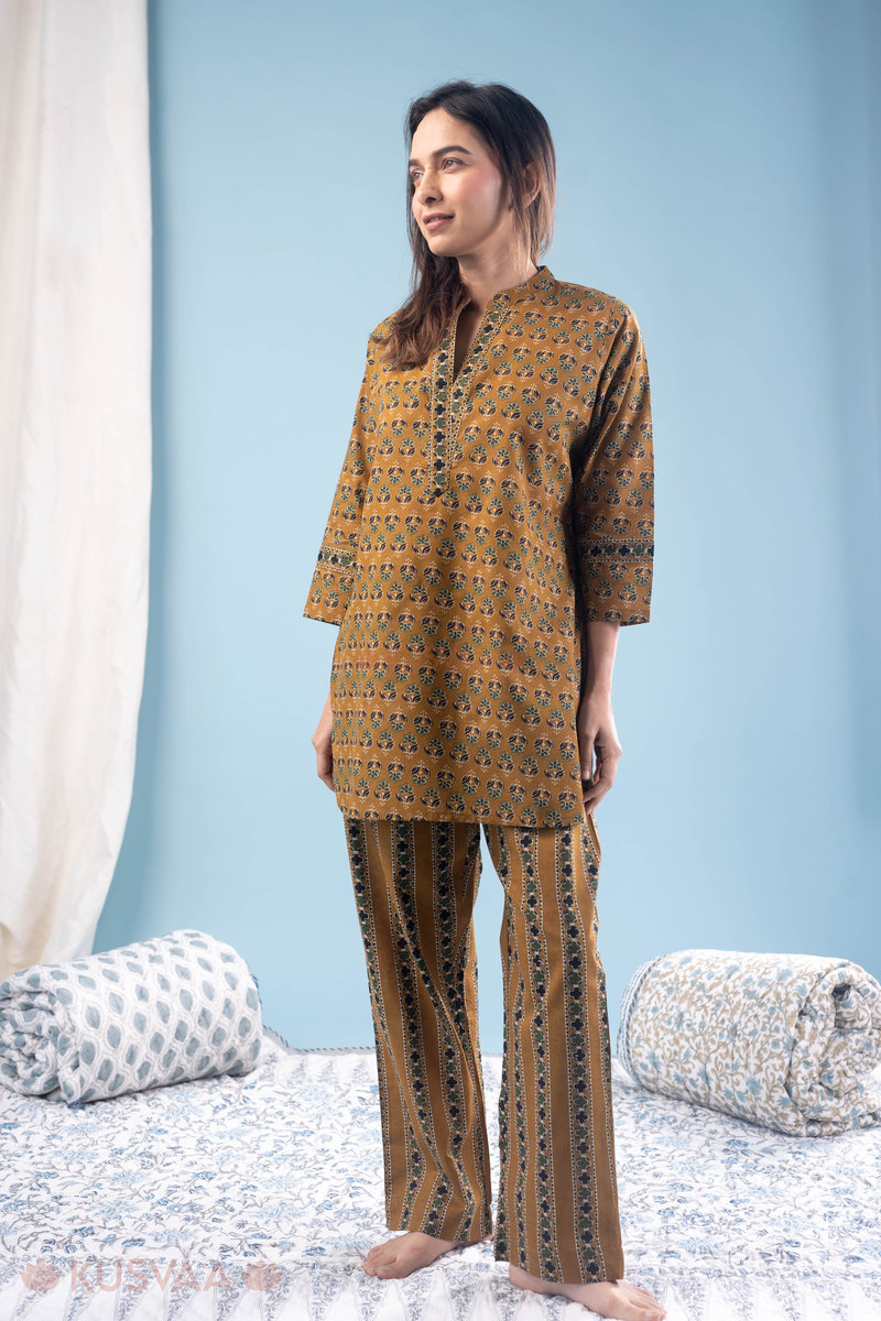 Image for Kusvaa Lwj010 Inara Cotton Loungewear Set Front