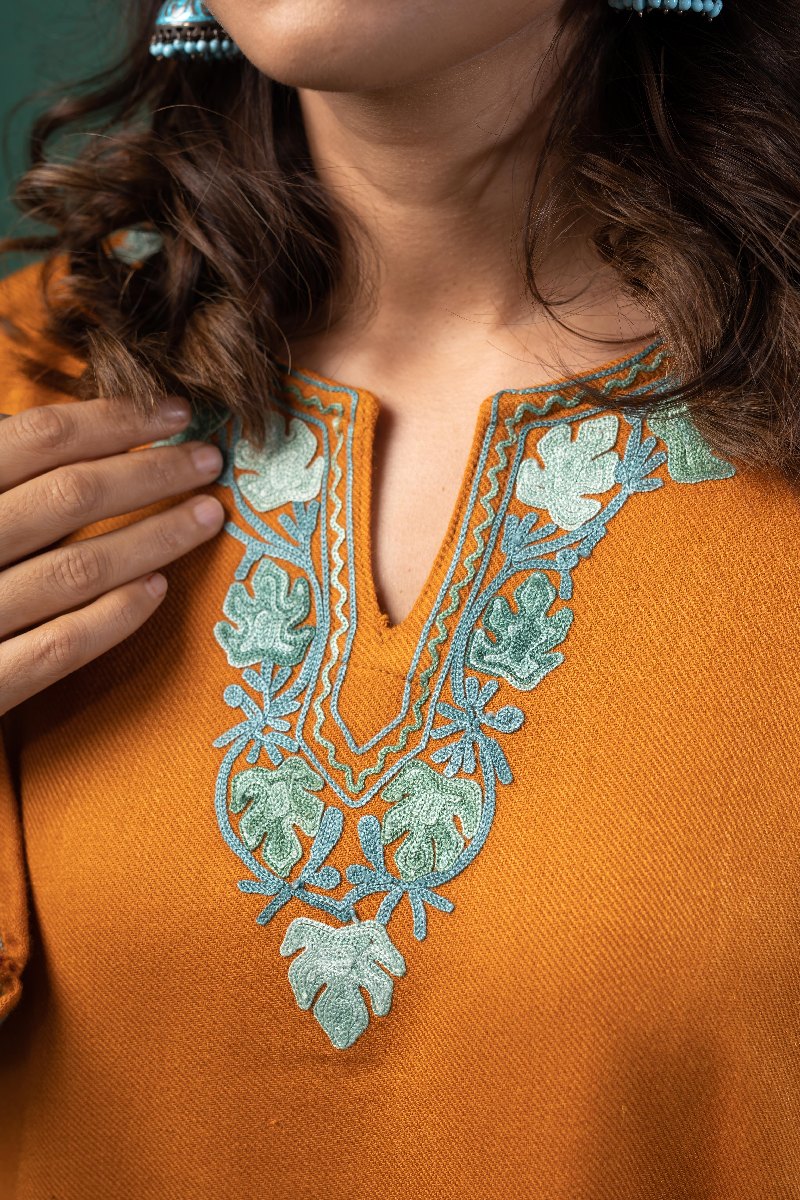 Image for Kusvaa Phi005 Aasha Woolen Phiran Closeup 2