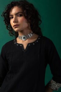 Image for Kusvaa Wkr230 Aria Handloom Cotton Kurta Featured