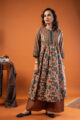 Image for Kusvaa Wkr234 Nihari Cotton Handblock Kurta Pocket