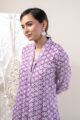 Image for Kusvaa Wkr235 Saira Modal Handblock Kurta Pocket