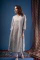 Image for Kusvaa Wkr236 Nidra Handloom Cotton Kurta Side
