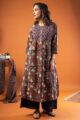 Image for Kusvaa Wkr237 Kamya Cotton Handblock Kurta Neck