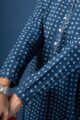 Image for Kusvaa Wkr238 Erisha Cotton Handblock Kurta Closeup 2