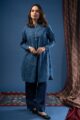 Image for Kusvaa Wkr238 Erisha Cotton Handblock Kurta Pocket