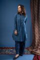 Image for Kusvaa Wkr238 Erisha Cotton Handblock Kurta Side
