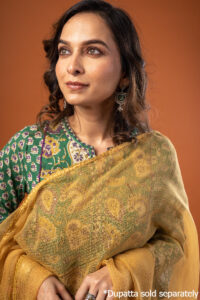 Image for Kusvaa Wkr243 Sanskriti Cotton Handblock Print Kurta Featured