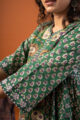 Image for Kusvaa Wkr243 Sanskriti Cotton Handblock Print Kurta Sitting