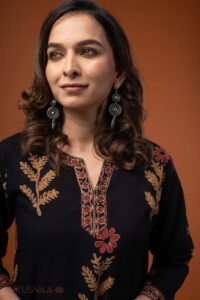 Image for Kusvaa Wkr253 Anvika Cotton Handblock Print Kurta Featured