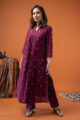 Image for Kusvaa Wkr255 Aaina Handloom Cotton Kurta Side