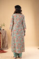 Image for Kusvaa Wkr257 Ashir Cotton Handblock Print Kurta Back