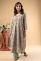 Image for Kusvaa Wkr257 Ashir Cotton Handblock Print Kurta Sitting