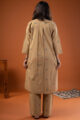 Image for Kusvaa Cood128 Adira Handloom Cotton Kurta Pant Set Back