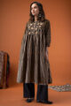 Image for Kusvaa Dr080 Shyatesa Handblock Cotton A Line Dress Front