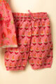 Image for Kusvaa Grw075 Prakriti Cotton Girls Kurta Pant Set Neck New