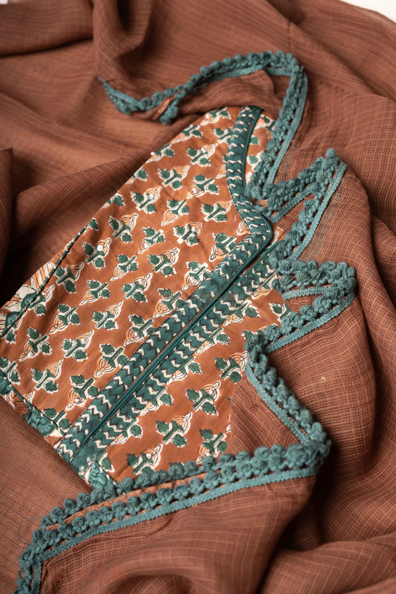 Image for Kusvaa Wkr234dup Nihari Kota Doriya Dupatta Front