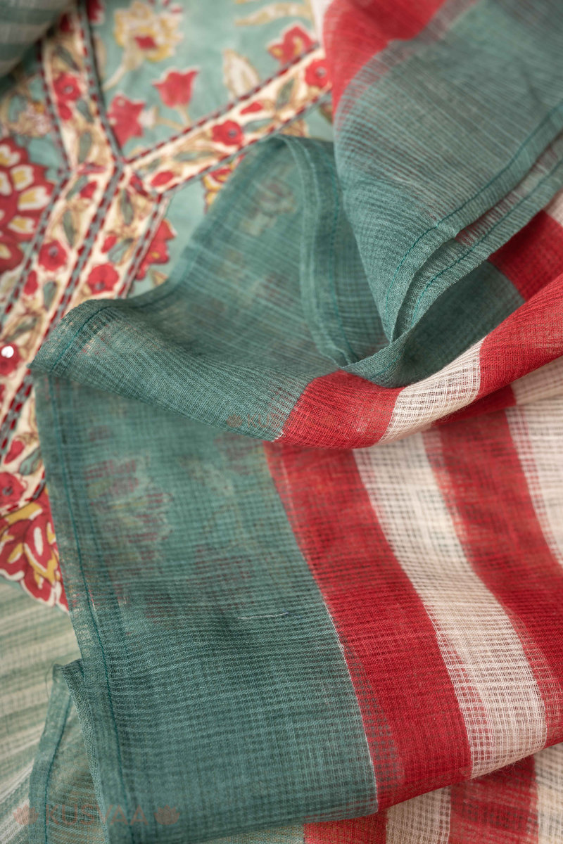 Image for Kusvaa Wkr257dup Ashir Kota Doriya Dupatta Featured
