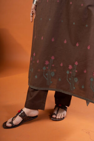Image for Kusvaa Wkr264 Akshani Handloom Cotton Kurta Neck