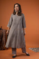 Image for Kusvaa Wkr265 Srihan Cotton A Line Kurta Side