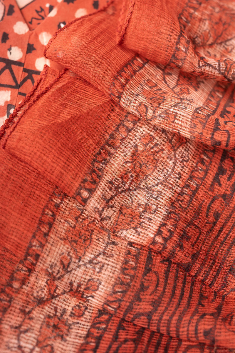 Image for Kusvaa Wkr266dup Vyara Kota Doriya Dupatta Side