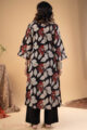 Image for Kusvaa Wkr272 Lushi Cotton Handblock Print Kurta Back