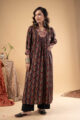 Image for Kusvaa Wkr273 Snigdha Cotton Handblock Print Kurta Pocket