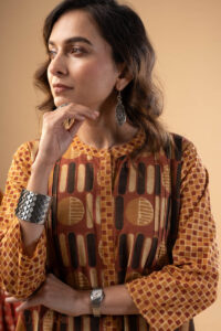 Image for Kusvaa Wkr274 Kiniya Cotton Handblock Print Kurta Featured