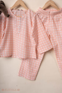Image for Kusvaa Byw067 Yuveer Cotton Kids Lounge Wear Front