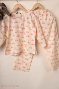 Image for Kusvaa Byw068 Yashveer Cotton Kids Lounge Wear Front