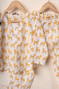 Image for Kusvaa Byw069 Vedavid Cotton Kids Lounge Wear Side