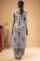 Image for Kusvaa Cood130 Anaswara Cotton Kurta Pant Set Back