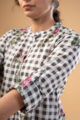 Image for Kusvaa Cood130 Anaswara Cotton Kurta Pant Set Closeup 2