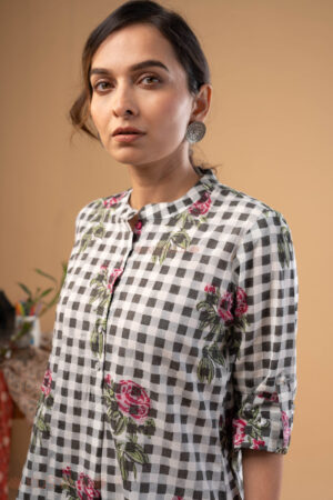 Image for Kusvaa Cood130 Anaswara Cotton Kurta Pant Set Featured