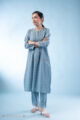 Image for Kusvaa Cood131 Shreeana Handloom Cotton Kurta Pant Set Front