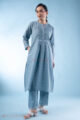Image for Kusvaa Cood131 Shreeana Handloom Cotton Kurta Pant Set Pocket
