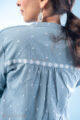 Image for Kusvaa Cood131 Shreeana Handloom Cotton Kurta Pant Set Sitting