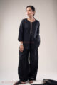 Image for Kusvaa Cood134 Anvidi Linen Kurta Pant Set Side