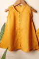 Image for Kusvaa Grw111 Trushna Handloom Cotton Girls Top Short Set Side
